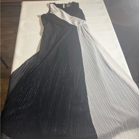 Boston Proper Jumpsuit with Sheer Overlay Formal Size 16 - Picture 1 of 9